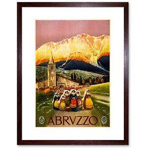 Wee Blue Coo Travel Abruzzo Italy Alpine Resort Mountain Church Framed Wall Art Print Wee Blue Coo Travel Abruzzo Italy Alpine Resort Mountain Church Framed Wall Art Print