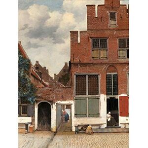 Artery8 Vermeer View Of Houses In Delft The Little Street Unframed Wall Art Print Poster Home Decor Premium Artery8 Vermeer View Of Houses In Delft The Little Street Unframed Wall Art Print Poster Home Decor Premium