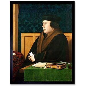 Wee Blue Coo Painting Antique Holbein Junior Thomas Cromwell Art Print Framed Poster Wall Decor 12X16 Inch Wee Blue Coo Painting Antique Holbein Junior Thomas Cromwell Art Print Framed Poster Wall Decor 12X16 Inch