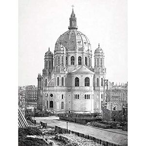 Artery8 Charles Marville Saint Augustine Church Paris 1800S Photo Art Print Canvas Premium Wall Decor Poster Mural Artery8 Charles Marville Saint Augustine Church Paris 1800S Photo Art Print Canvas Premium Wall Decor Poster Mural