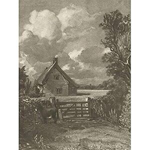 Artery8 David Lucas A Cottage In A Cornfield 1846 Painting Unframed Wall Art Print Poster Home Decor Premium Artery8 David Lucas A Cottage In A Cornfield 1846 Painting Unframed Wall Art Print Poster Home Decor Premium