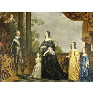 Artery8 Van Honthorst Portrait Family Frederick Amalia Large Wall Art Poster Print Thick Paper 18X24 Inch Artery8 Van Honthorst Portrait Family Frederick Amalia Large Wall Art Poster Print Thick Paper 18X24 Inch