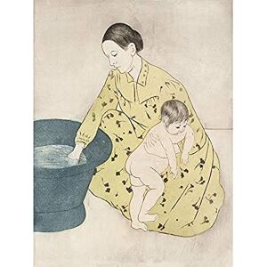 Fine Art Prints Cassatt The Bath Mother Baby Painting Art Print Canvas Premium Wall Decor Poster Mural Fine Art Prints Cassatt The Bath Mother Baby Painting Art Print Canvas Premium Wall Decor Poster Mural