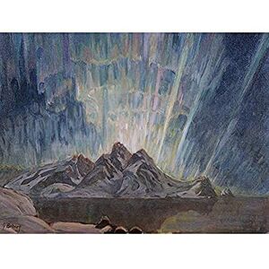 Fine Art Prints Boberg Northern Lights Aurora Norway Seascape Painting Unframed Wall Art Print Poster Home Decor Premium Fine Art Prints Boberg Northern Lights Aurora Norway Seascape Painting Unframed Wall Art Print Poster Home Decor Premium