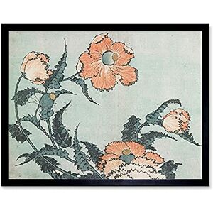 Fine Art Prints Poppies 1833 Katsushika Hokusai Unframed Wall Art Print Poster Home Decor Premium Fine Art Prints Poppies 1833 Katsushika Hokusai Unframed Wall Art Print Poster Home Decor Premium
