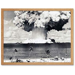 Artery8 Atomic Bomb Test Operation Crossroads Photograph Art Print Framed Poster Wall Decor 12x16 inch Artery8 Atomic Bomb Test Operation Crossroads Photograph Art Print Framed Poster Wall Decor 12x16 inch