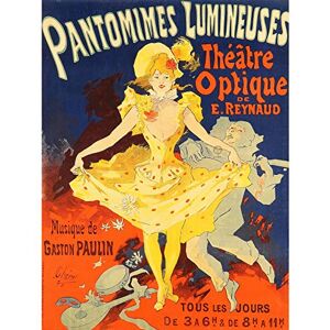 Fine Art Prints Cheret Reynaud's Optical Theatre Show Advert Large Print Poster Wall Art Decor Picture Fine Art Prints Cheret Reynaud's Optical Theatre Show Advert Large Print Poster Wall Art Decor Picture