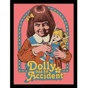 Pyramid Steven Rhodes (Dolly Has An Accident) Collector Print – Collector Print Poster (Framed) – Wall Art for Fans – Official Merchandise – One Size Pyramid Steven Rhodes (Dolly Has An Accident) Collector Print – Collector Print Poster (Framed) – Wall Art for Fans – Official Merchandise – One Size