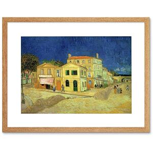 Wee Blue Coo Van Gogh Yellow House 1888 Old Master Framed Wall Art Print Wee Blue Coo Van Gogh Yellow House 1888 Old Master Framed Wall Art Print