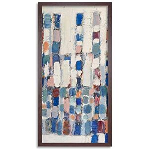 Artery8 Coulon 1960 Composition Abstract Painting Framed Wall Art Print Long 25X12 Inch Artery8 Coulon 1960 Composition Abstract Painting Framed Wall Art Print Long 25X12 Inch