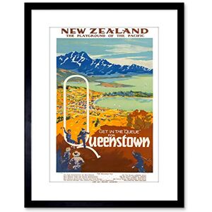 Wee Blue Coo 9x7 '' QUEENSTOWN NEW ZEALAND COAST RESORT TOWN OCEAN FRAMED ART PRINT F97X1301 Wee Blue Coo 9x7 '' QUEENSTOWN NEW ZEALAND COAST RESORT TOWN OCEAN FRAMED ART PRINT F97X1301