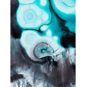Wee Blue Coo Abstract Swirl Paint Turquoise Large Wall Art Print Canvas Premium Poster Wee Blue Coo Abstract Swirl Paint Turquoise Large Wall Art Print Canvas Premium Poster