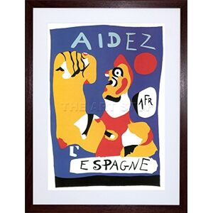 Wee Blue Coo War Help Spain Spanish Civil Miro Aid Ad Picture Framed Wall Art Print Wee Blue Coo War Help Spain Spanish Civil Miro Aid Ad Picture Framed Wall Art Print