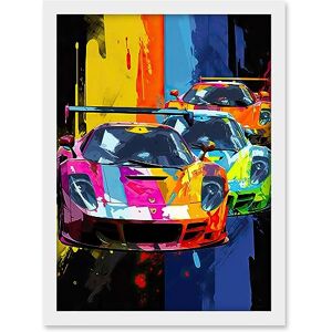 Artery8 Sport Racing Cars Vibrant Supercar Race Mancave Gift for Him Artwork Framed A3 Wall Art Print Artery8 Sport Racing Cars Vibrant Supercar Race Mancave Gift for Him Artwork Framed A3 Wall Art Print
