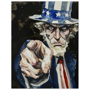Artery8 War WWII USA Uncle Sam Want You Sinister Dark Man Cave Large Wall Art Poster Print Thick Paper 18X24 Inch Artery8 War WWII USA Uncle Sam Want You Sinister Dark Man Cave Large Wall Art Poster Print Thick Paper 18X24 Inch