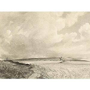 Artery8 David Lucas Cornfields Near Brighton 1846 Painting Unframed Wall Art Print Poster Home Decor Premium Artery8 David Lucas Cornfields Near Brighton 1846 Painting Unframed Wall Art Print Poster Home Decor Premium