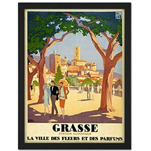 Fine Art Prints Broders Grasse Flower Perfume City Travel Advert Large Framed Art Print Poster Wall Decor 18x24 in Fine Art Prints Broders Grasse Flower Perfume City Travel Advert Large Framed Art Print Poster Wall Decor 18x24 in