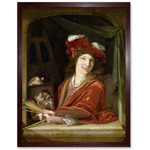 Artery8 Adriaen Van Der Werff A Young Painter Painting Art Print Framed Poster Wall Decor 12x16 inch Artery8 Adriaen Van Der Werff A Young Painter Painting Art Print Framed Poster Wall Decor 12x16 inch