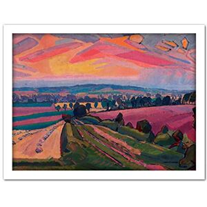 Wee Blue Coo Spencer Gore The Icknield Way Artwork Framed Wall Art Print 18X24 Inch Wee Blue Coo Spencer Gore The Icknield Way Artwork Framed Wall Art Print 18X24 Inch