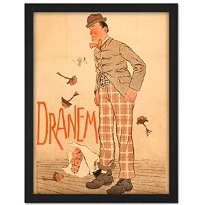 Fine Art Prints Barrere Dranem Comic Singer Cabaret Advert Large Framed Art Print Poster Wall Decor 18x24 in Fine Art Prints Barrere Dranem Comic Singer Cabaret Advert Large Framed Art Print Poster Wall Decor 18x24 in