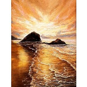 Fine Art Prints Golden Sunrise Painting Art Print Canvas Premium Wall Decor Poster Fine Art Prints Golden Sunrise Painting Art Print Canvas Premium Wall Decor Poster