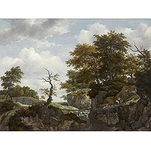Artery8 Jacob Van Ruisdael Landscape Bridge Cattle Painting Unframed Wall Art Print Poster Home Decor Premium Artery8 Jacob Van Ruisdael Landscape Bridge Cattle Painting Unframed Wall Art Print Poster Home Decor Premium