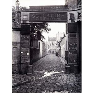 Artery8 Charles Marville Saint Guillaume Court Paris 1865 Photo Art Print Canvas Premium Wall Decor Poster Mural Artery8 Charles Marville Saint Guillaume Court Paris 1865 Photo Art Print Canvas Premium Wall Decor Poster Mural