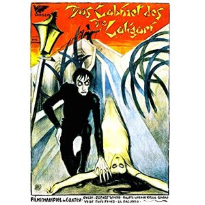 Wee Blue Coo Film Cabinet Doctor Caligari Horror Krauss Picture Wall Art Print Wee Blue Coo Film Cabinet Doctor Caligari Horror Krauss Picture Wall Art Print