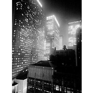 Artery8 New York At Night Skyscrapers Vintage Photo Large Wall Art Poster Print Thick Paper 18X24 Inch Artery8 New York At Night Skyscrapers Vintage Photo Large Wall Art Poster Print Thick Paper 18X24 Inch