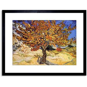 Wee Blue Coo 9x7 '' VINCENT VAN GOGH MULBERRY TREE 1889 OLD MASTER FRAMED ART PRINT F97X1622 Wee Blue Coo 9x7 '' VINCENT VAN GOGH MULBERRY TREE 1889 OLD MASTER FRAMED ART PRINT F97X1622