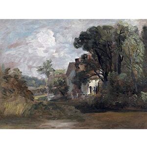 Artery8 Constable Willy Lotts House Landscape Trees Church Painting Premium Wall Art Canvas Print 18X24 Inch Artery8 Constable Willy Lotts House Landscape Trees Church Painting Premium Wall Art Canvas Print 18X24 Inch