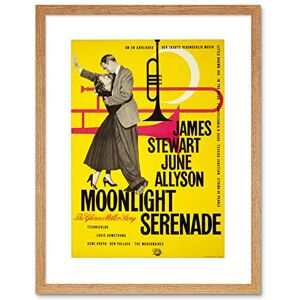 Wee Blue Coo Movie Film Moonlight Serenade Stewart Glenn Miller Framed Wall Art Print Wee Blue Coo Movie Film Moonlight Serenade Stewart Glenn Miller Framed Wall Art Print