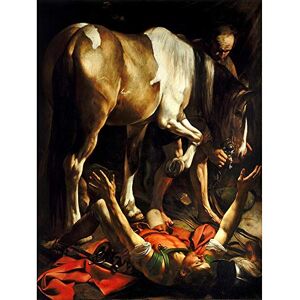 Wee Blue Coo Painting Conversion On The Way To Damascus Caravaggio Art Print Poster Wall Decor 12X16 Inch Wee Blue Coo Painting Conversion On The Way To Damascus Caravaggio Art Print Poster Wall Decor 12X16 Inch