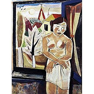 Artery8 De Smet Nude By A Window Painting Unframed Wall Art Print Poster Home Decor Premium Artery8 De Smet Nude By A Window Painting Unframed Wall Art Print Poster Home Decor Premium