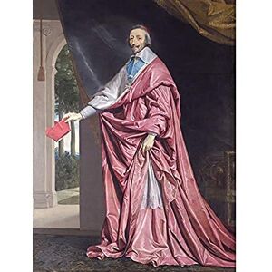 Fine Art Prints De Champaigne Portrait Cardinal Richelieu Painting Art Print Canvas Premium Wall Decor Poster Mural Fine Art Prints De Champaigne Portrait Cardinal Richelieu Painting Art Print Canvas Premium Wall Decor Poster Mural