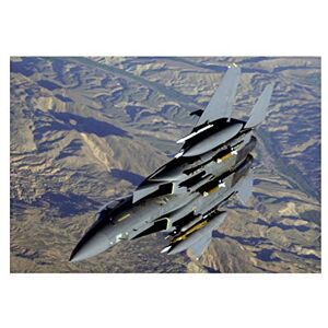Wee Blue Coo War Photo Military Plane Fighter Jet F-15e Strike Eagle Wall Art Print Wee Blue Coo War Photo Military Plane Fighter Jet F-15e Strike Eagle Wall Art Print