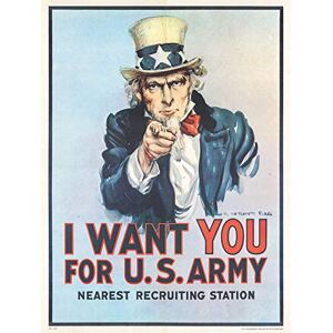 Fine Art Prints Flagg War WWI USA Unlce Sam Wants You Iconic Advert Premium Wall Art Canvas Print 18X24 Inch Fine Art Prints Flagg War WWI USA Unlce Sam Wants You Iconic Advert Premium Wall Art Canvas Print 18X24 Inch