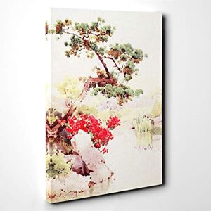 Big Box Art Canvas Print Wall Art Ella Du Cane Japanese Oriental Azalea and Pine-Tree n 1908 Mounted Stretched Framed Picture Home Decor for Kitchen, Living Room, Bedroom, Multi-Colour, 30x20 Inch Big Box Art Canvas Print Wall Art Ella Du Cane Japanese Oriental Azalea and Pine-Tree n 1908 Mounted Stretched Framed Picture Home Decor for Kitchen, Living Room, Bedroom, Multi-Colour, 30x20 Inch
