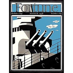 Wee Blue Coo Magazine Cover Retro Vintage Battleship Guns 1938 Art Large Art Print Poster Wall Decor 18x24 inch Wee Blue Coo Magazine Cover Retro Vintage Battleship Guns 1938 Art Large Art Print Poster Wall Decor 18x24 inch