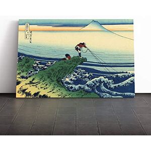 Big Box Art Canvas Print Wall Art Hokusai Japanese Oriental Kajikazawa Mounted & Stretched Box Frame Picture Home Decor for Kitchen, Living Room, Bedroom, Hallway, Multi-Colour, 24x16 Inch Big Box Art Canvas Print Wall Art Hokusai Japanese Oriental Kajikazawa Mounted & Stretched Box Frame Picture Home Decor for Kitchen, Living Room, Bedroom, Hallway, Multi-Colour, 24x16 Inch