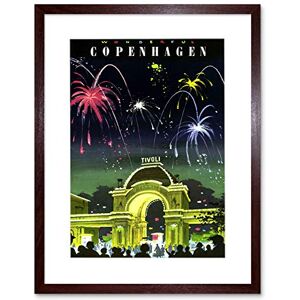 Wee Blue Coo Copenhagen Denmark Tivoli Gardens Fireworks Picture Framed Wall Art Print Wee Blue Coo Copenhagen Denmark Tivoli Gardens Fireworks Picture Framed Wall Art Print