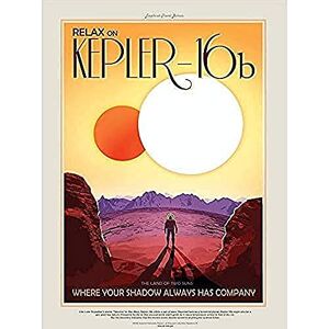 Fine Art Prints Kepler-16b Relax Land Two Suns NASA Space Tours Travel Unframed Wall Art Print Poster Home Decor Premium Fine Art Prints Kepler-16b Relax Land Two Suns NASA Space Tours Travel Unframed Wall Art Print Poster Home Decor Premium