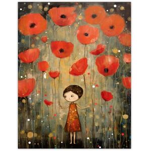 Artery8 The Poppy Dream Elegant Giant Flower Floral Oil Painting Large Wall Art Poster Print Thick Paper 18X24 Inch Artery8 The Poppy Dream Elegant Giant Flower Floral Oil Painting Large Wall Art Poster Print Thick Paper 18X24 Inch