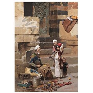 Wee Blue Coo Painting Von Ambros The Old Shoe Maker Cairo Wall Art Print Wee Blue Coo Painting Von Ambros The Old Shoe Maker Cairo Wall Art Print