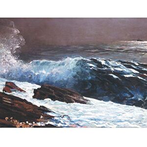 Fine Art Prints Winslow Homer Sunlight On The Coast Kunstdruck auf Leinwand, groß, Premium-Poster Fine Art Prints Winslow Homer Sunlight On The Coast Kunstdruck auf Leinwand, groß, Premium-Poster