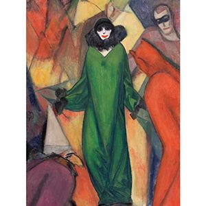 Fine Art Prints Albert Bloch The Green Domino Art Print Canvas Premium Wall Decor Poster Mural Fine Art Prints Albert Bloch The Green Domino Art Print Canvas Premium Wall Decor Poster Mural