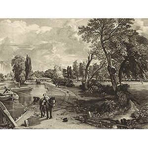 Artery8 David Lucas Flatford Mill 1846 Painting Unframed Wall Art Print Poster Home Decor Premium Artery8 David Lucas Flatford Mill 1846 Painting Unframed Wall Art Print Poster Home Decor Premium