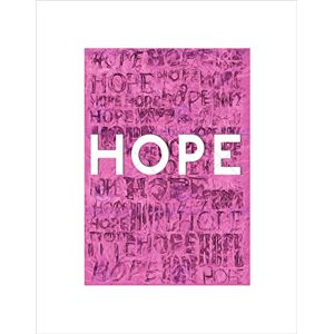 Wee Blue Coo Hope Quote Motivation Typography Pink Purple Quality Wall Art Print Wee Blue Coo Hope Quote Motivation Typography Pink Purple Quality Wall Art Print