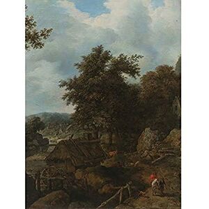 Artery8 Van Everdingen Swedish Landscape Water Mill Unframed Wall Art Print Poster Home Decor Premium Artery8 Van Everdingen Swedish Landscape Water Mill Unframed Wall Art Print Poster Home Decor Premium