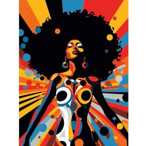 Artery8 Afro Caribbean Woman Colour Explosion Modern Strong Matriarch Bright Bold Colourful Artwork Large Wall Art Poster Print Thick Paper 18X24 Inch Artery8 Afro Caribbean Woman Colour Explosion Modern Strong Matriarch Bright Bold Colourful Artwork Large Wall Art Poster Print Thick Paper 18X24 Inch